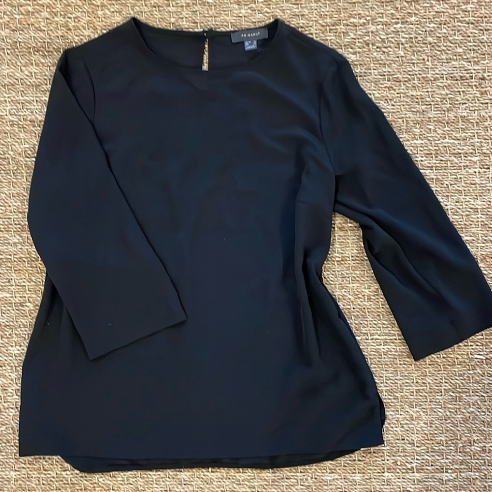 Black long sleeve women’s blouse